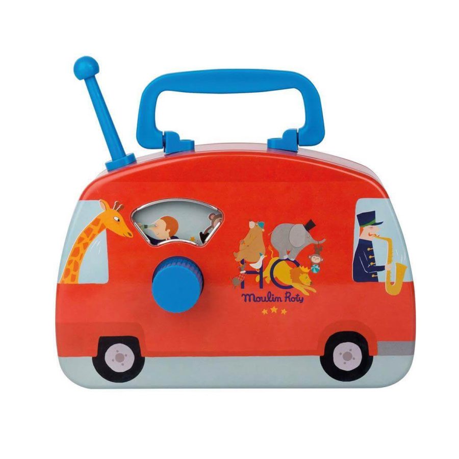 Moulin Roty Іграшка музичний автобус Les jouets metal, 720394